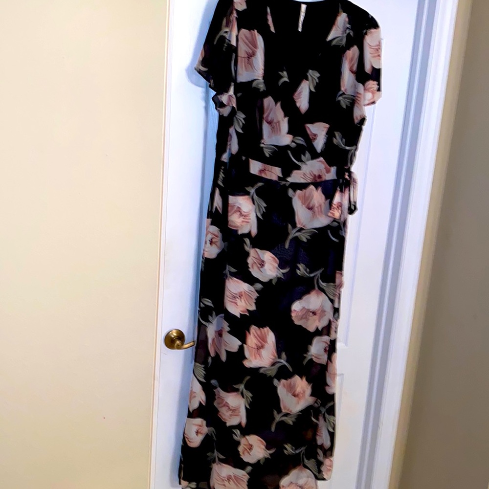 Multi colored maxi dress